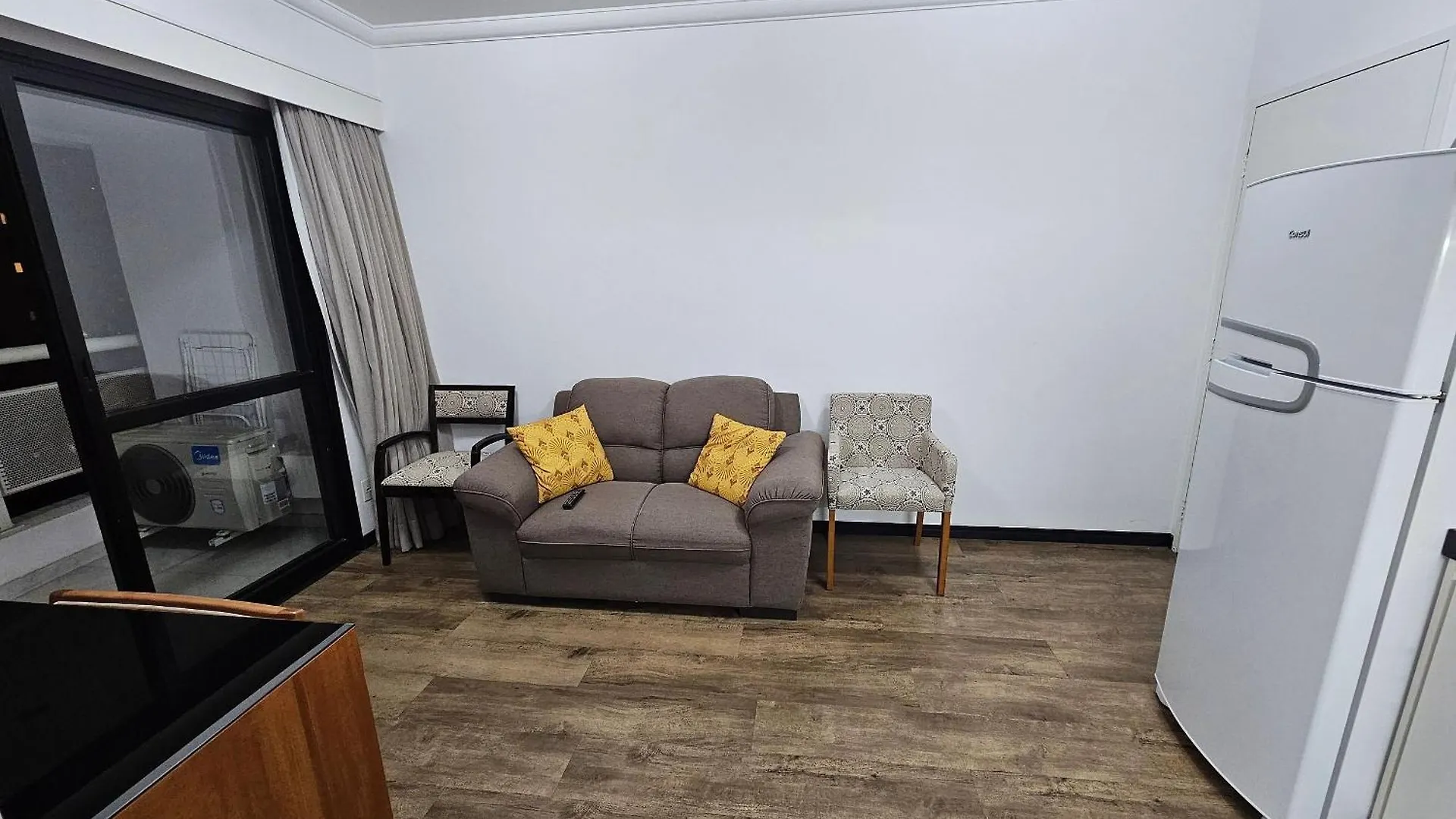Flat Hotel The Palace Com Quarto Sala E Cozinha Sao Paulo