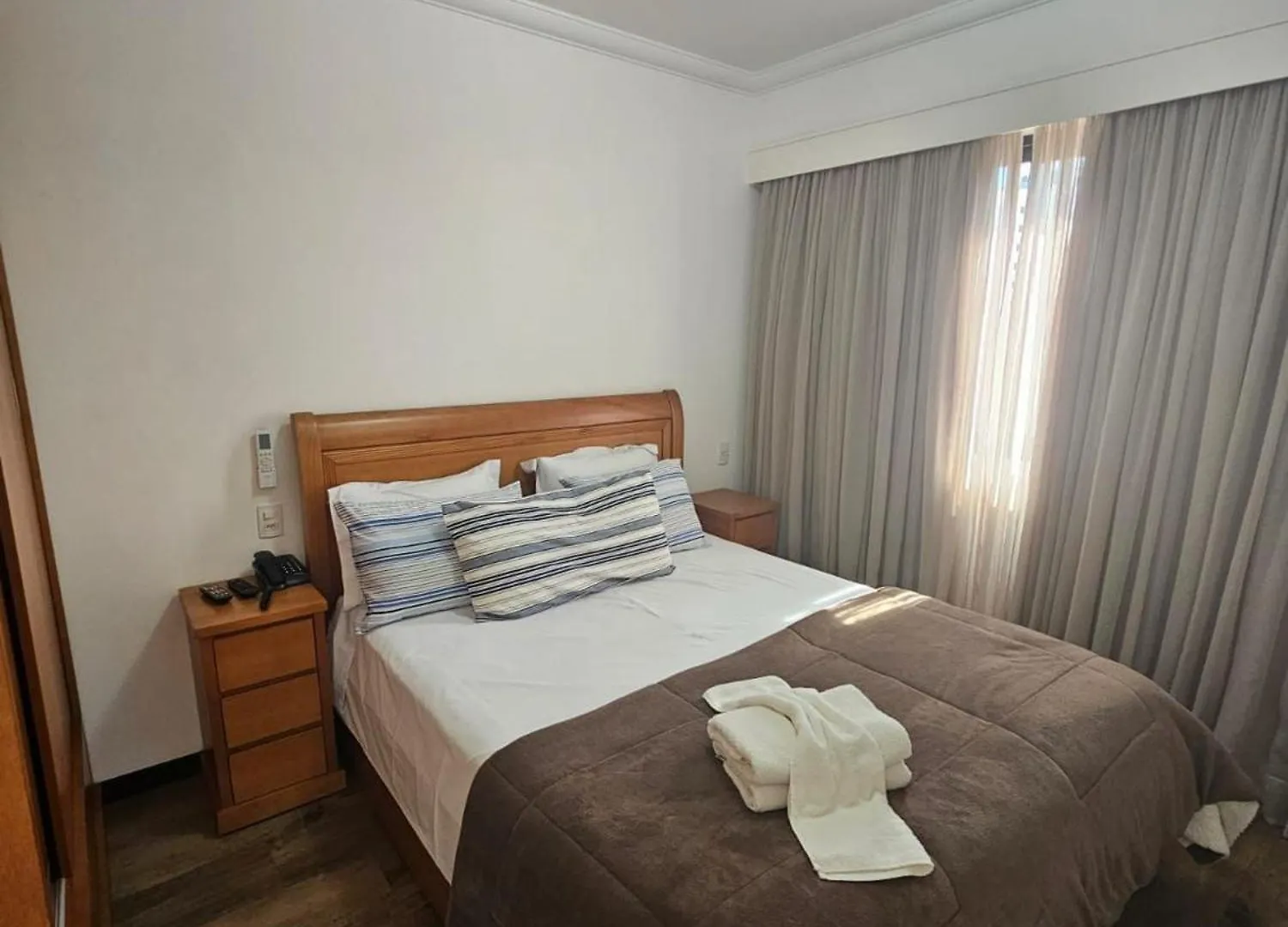 Flat Hotel The Palace Com Quarto Sala E Cozinha Sao Paulo